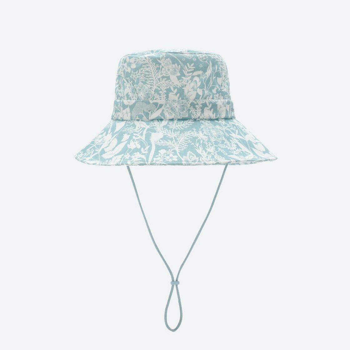 데카트론 여성 등산 버킷햇 트래블 100 블루 그레이(Decathlon Women's Hiking Bucket Hat Travel 100 Blue Grey) - 3