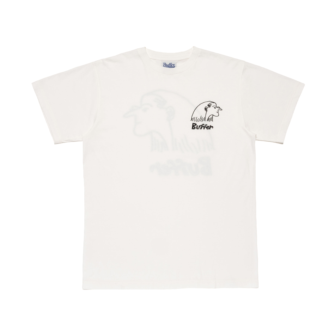 버퍼 제니퍼 티셔츠 화이트(Buffer Jennifer T-Shirt White)
