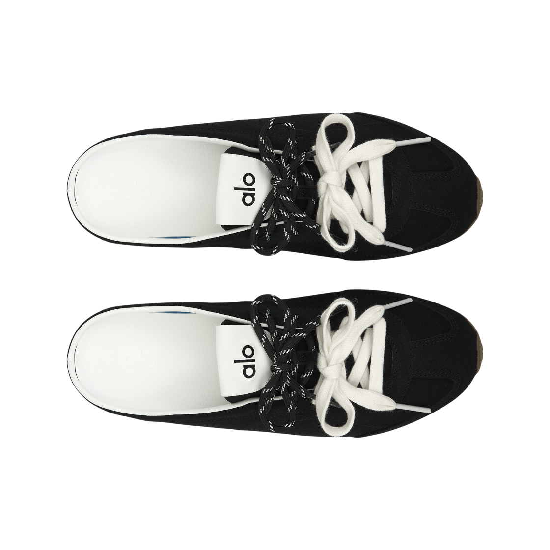 (W) 알로 요가 알로 선셋 스니커즈 뮬 블랙((W) Alo Yoga Alo Sunset Sneaker Mule Black) - 5
