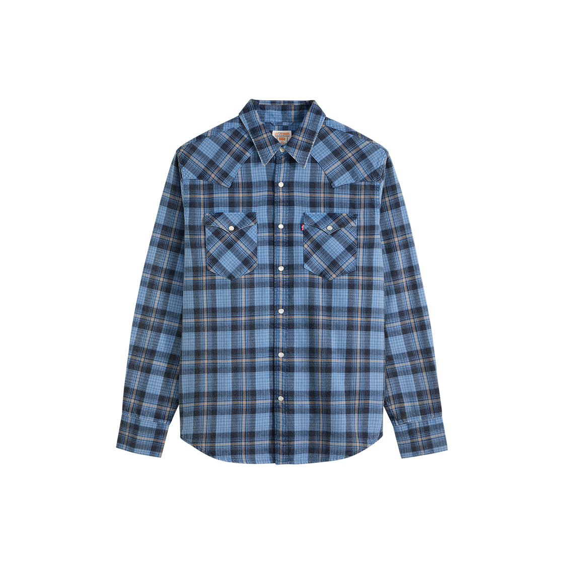 리바이스 바스토우 스탠다드 핏 웨스턴 셔츠 블루(Levi's Barstow Western Shirt Blue)