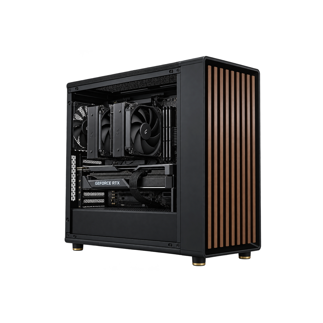 서린컴퓨터 AMD 9800X3D_RTX5080_RAM 32GB_North 차콜 블랙 조립PC(SEORIN COMPUTER 9800X3D_RTX5080_RAM 32GB_North Mesh Charcoal Black PC)
