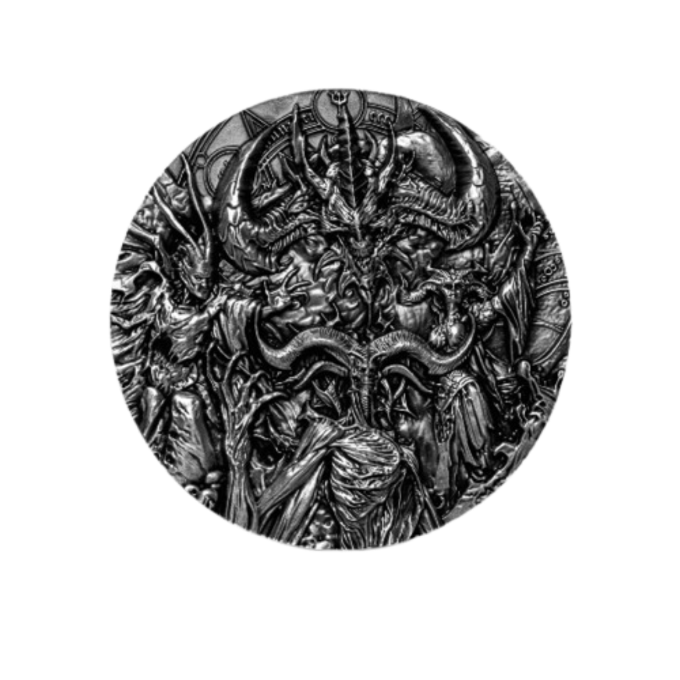 은 한국조폐공사 디아블로 30주년 기념 은메달 31.1g(Silver KOMSCO Diablo 30th Anniversary Silver Medal 31.1g)