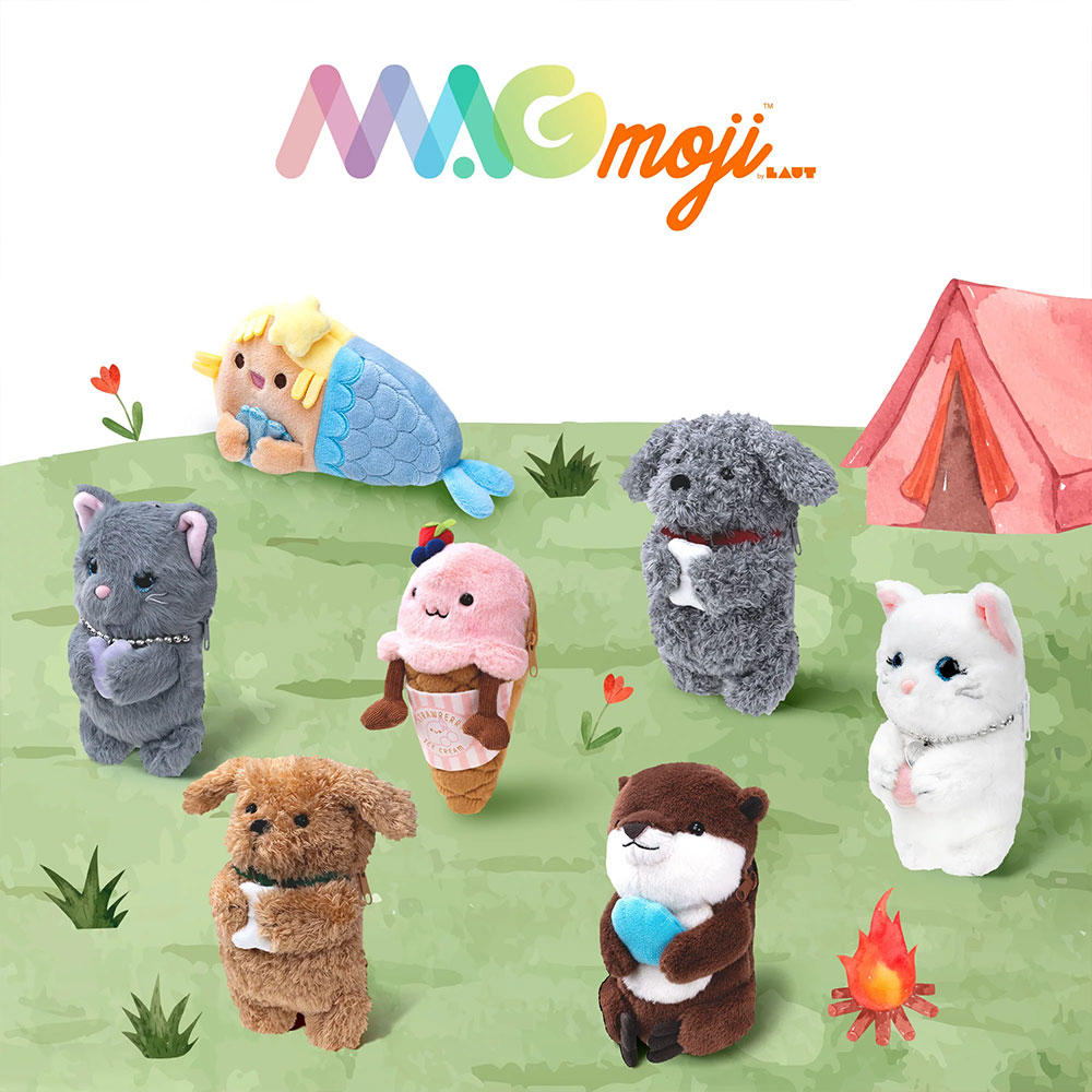 맥모지 폰 뒤에 찰싹! 붙이는 인형+파우치(Magmoji — A Plush Doll & Pouch That Snaps Right Onto Your Phone!) - 6