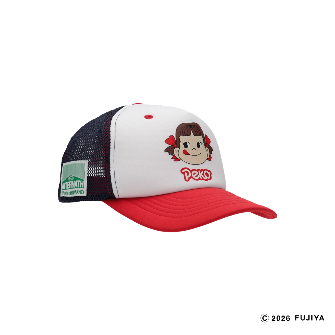 에이티엠 x 페코 로고 메쉬 캡 레드(Atm x Peko Logo Mesh Cap RED) - 3