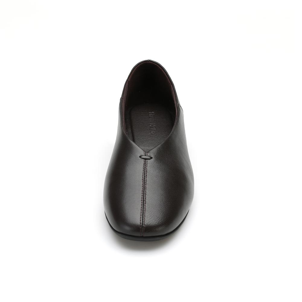 톰맥캔 레아 01 여성 슬립온 플랫 브라운(Thom McAn LEA 01 Women Slip On Flat Brown) - 4
