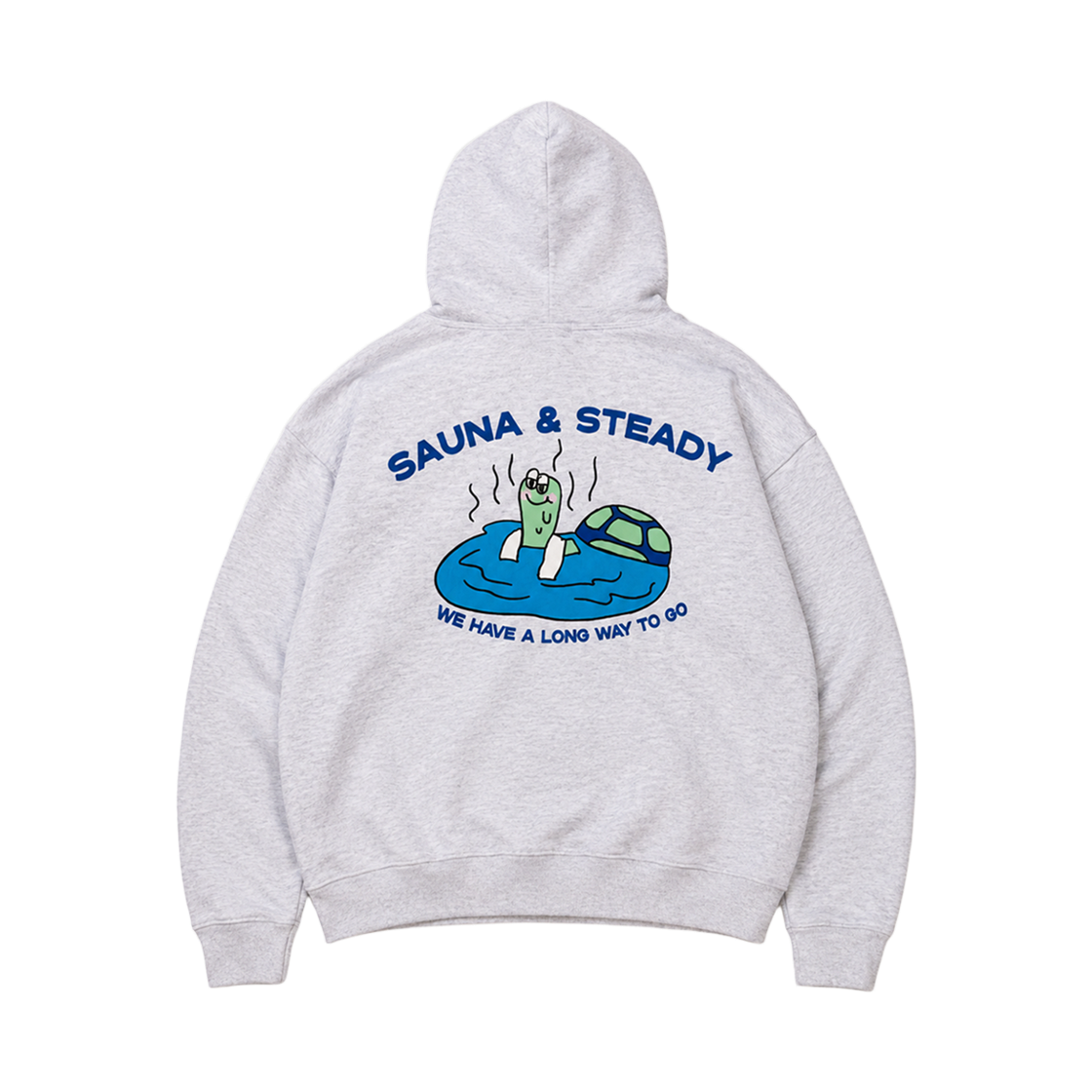빅웨이브 컬렉티브 사우나 스테디 후드집업 애쉬(BIGWAVE COLLECTIVE Sauna Steady Zip-Up Ash)