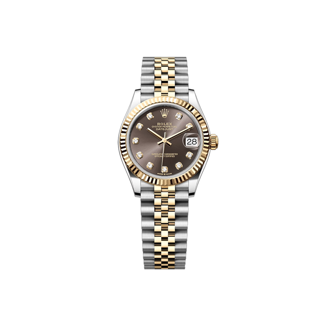 IT8GT6ACNRPA Rolex Datejust Dark Grey 10P Jubilee