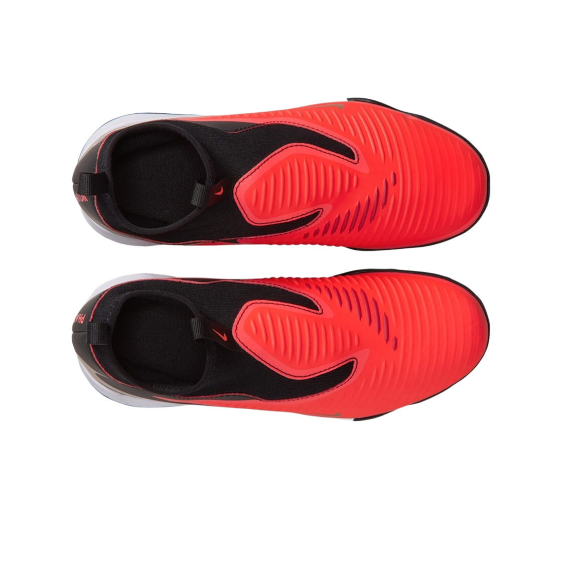 (JR) 나이키 팬텀 6 하이 아카데미 브라이트 크림슨 블랙((JR) Nike Phantom 6 High Academy Bright Crimson Black) - 2