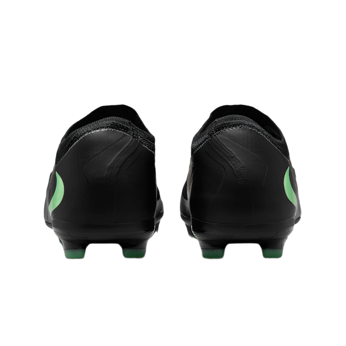 (JR) 나이키 팬텀 6 로우 프로 FG/MG 블랙 일루젼 그린((JR) Nike Phantom 6 Low Pro FG/MG Black Illusion Green) - 3
