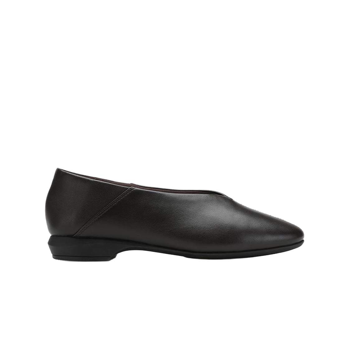 8TMLE16F3L Thom McAn LEA 01 Women Slip On Flat Brown