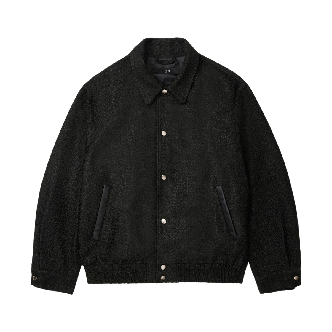이로 트위드 봄버 점퍼 블랙(Iro Tweed Bomber Jumper Black)