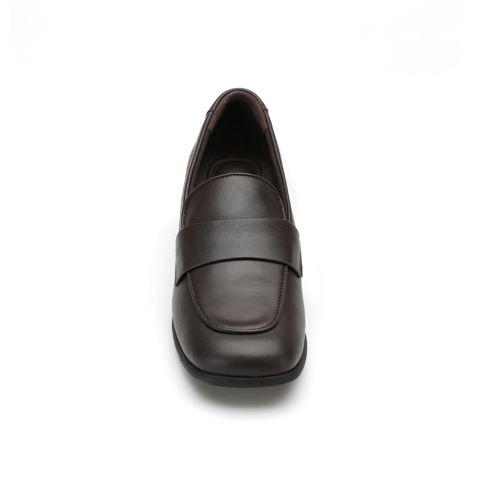 톰맥캔 클라라 02 여성 힐 로퍼 브라운(Thom McAn CLARA 02 Women Heel Loafer Brown) - 4