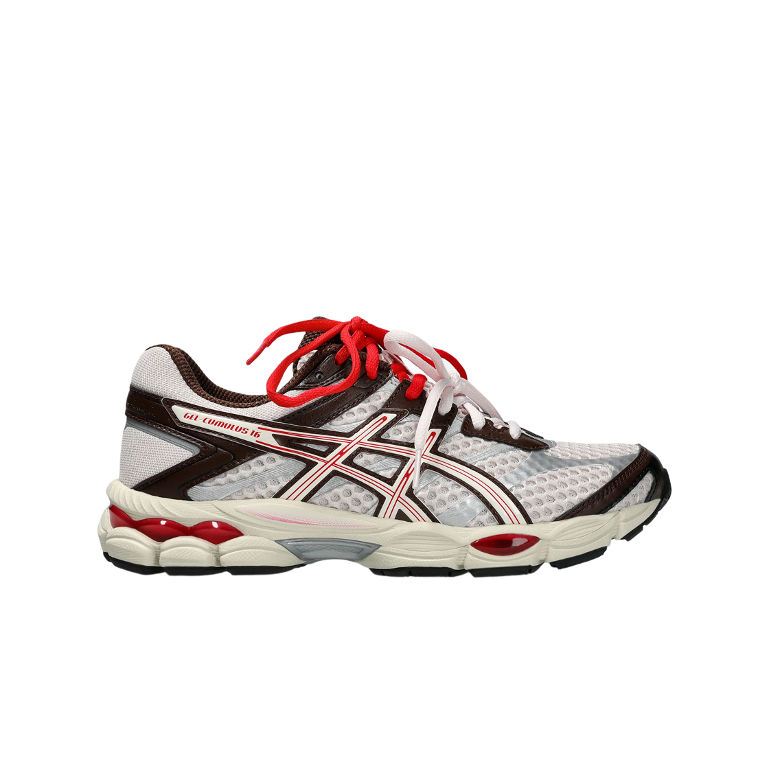 1203B330-700 Asics x Naked Gel-Cumulus 16 Pink Cloud Classic Red