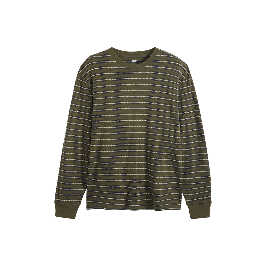 리바이스 롱 슬리브 그래픽 어센틱 티셔츠 브라운(Levi's Long Sleeve Authentic Tee Brown) - 1