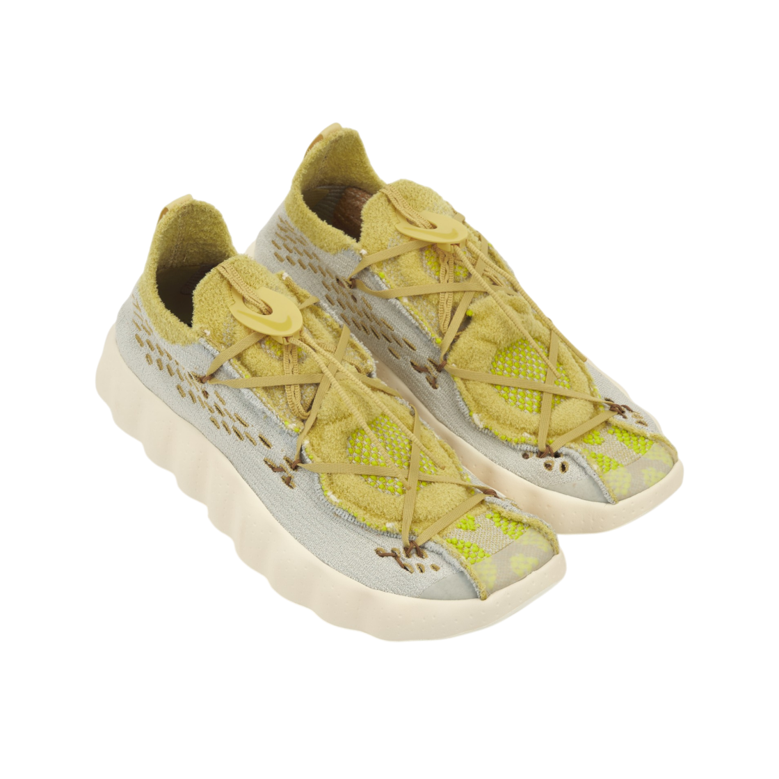 나이키 마인드 002 플라이니트 QS 라이트 본 앤 새턴 골드(Nike Mind 002 FK QS Light Bone and Saturn Gold) - 4
