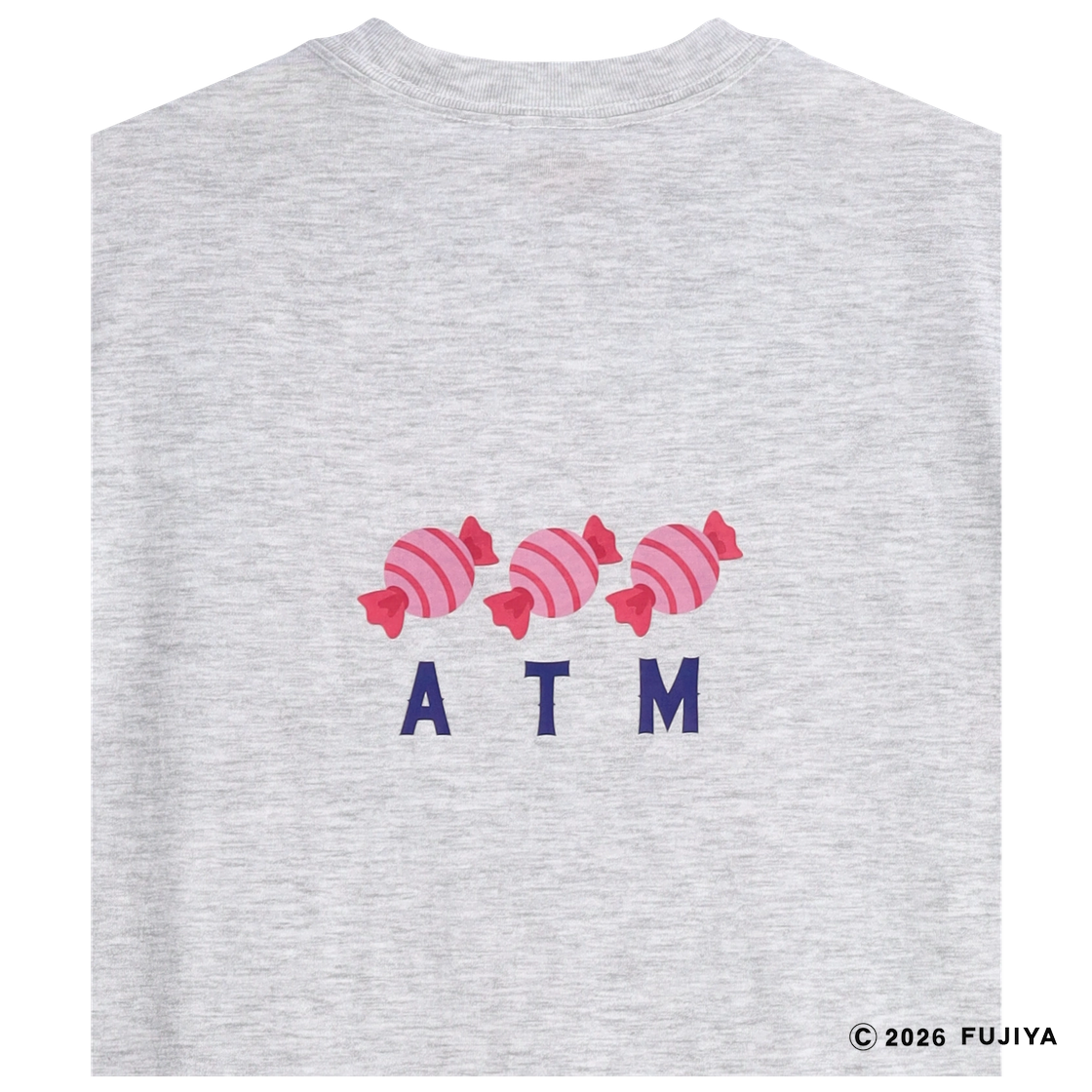 에이티엠 x 페코 온리 온 티 헤더 그레이(Atm x Peko Only On Tee Heather Grey) - 4