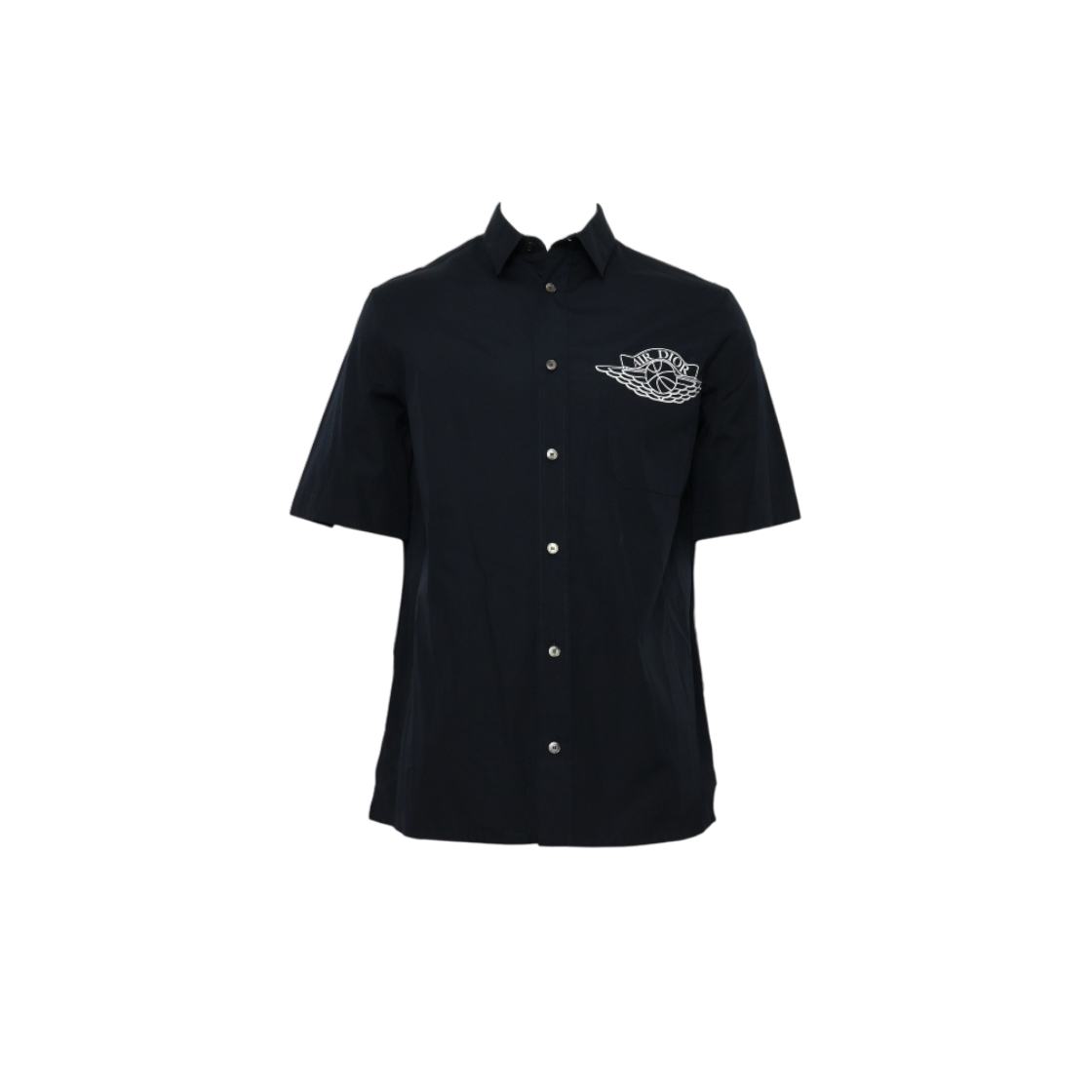 ITIR2VTNF49I Dior Air Dior Men Shirt in Navy Blue Cotton