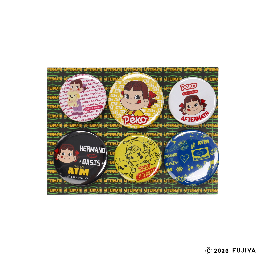 에이티엠 x 페코 핀 버튼 멀티(Atm x Peko Pin Button Multi)