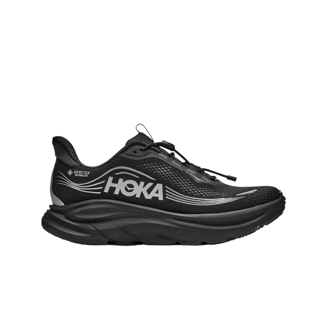 1177542-BBLC Hoka Clifton 11 Gore-Tex Black - Wide
