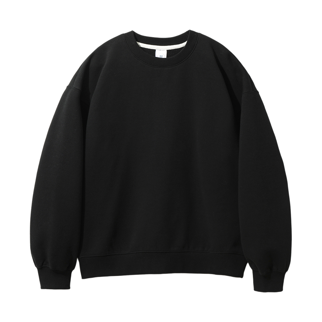 KJMT2463_black_29 JEMUT Orca Overfit Sweatshirt Black KJMT2463