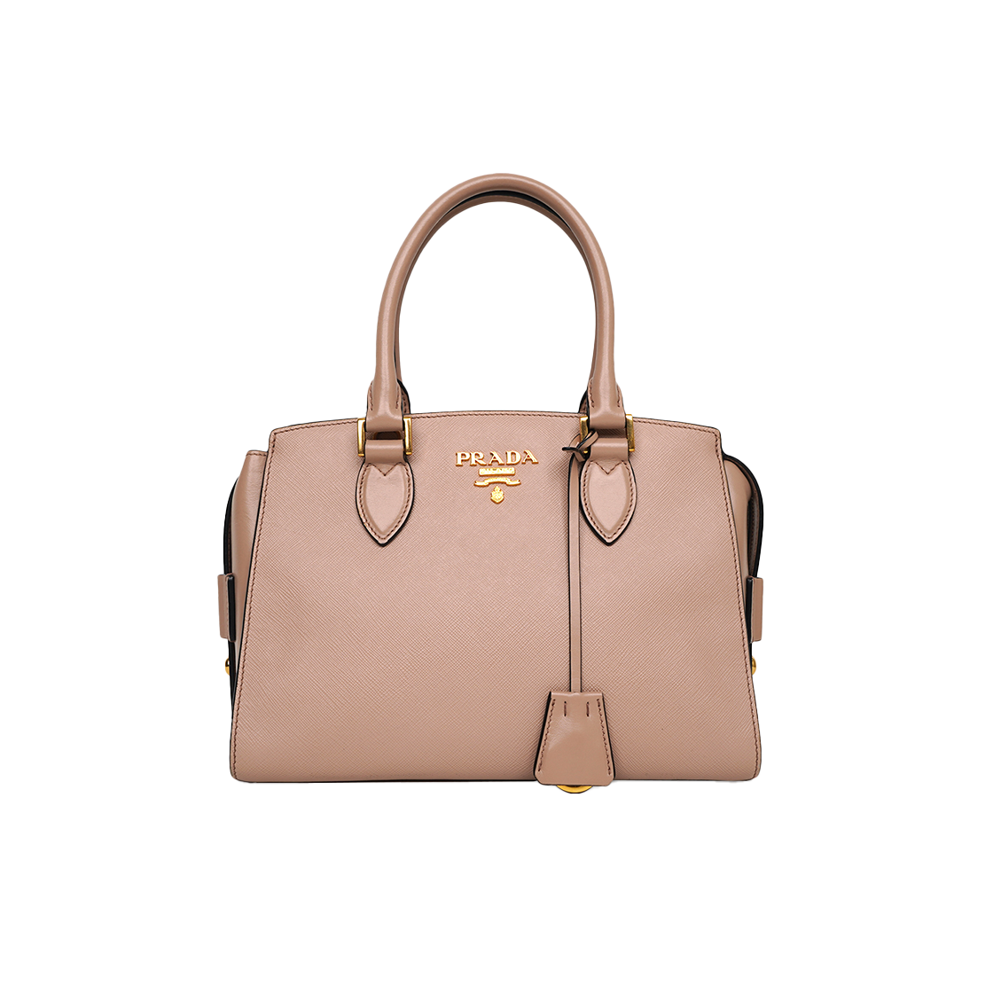 ITMQOAEG6SBL Prada Saffiano Tote Bag