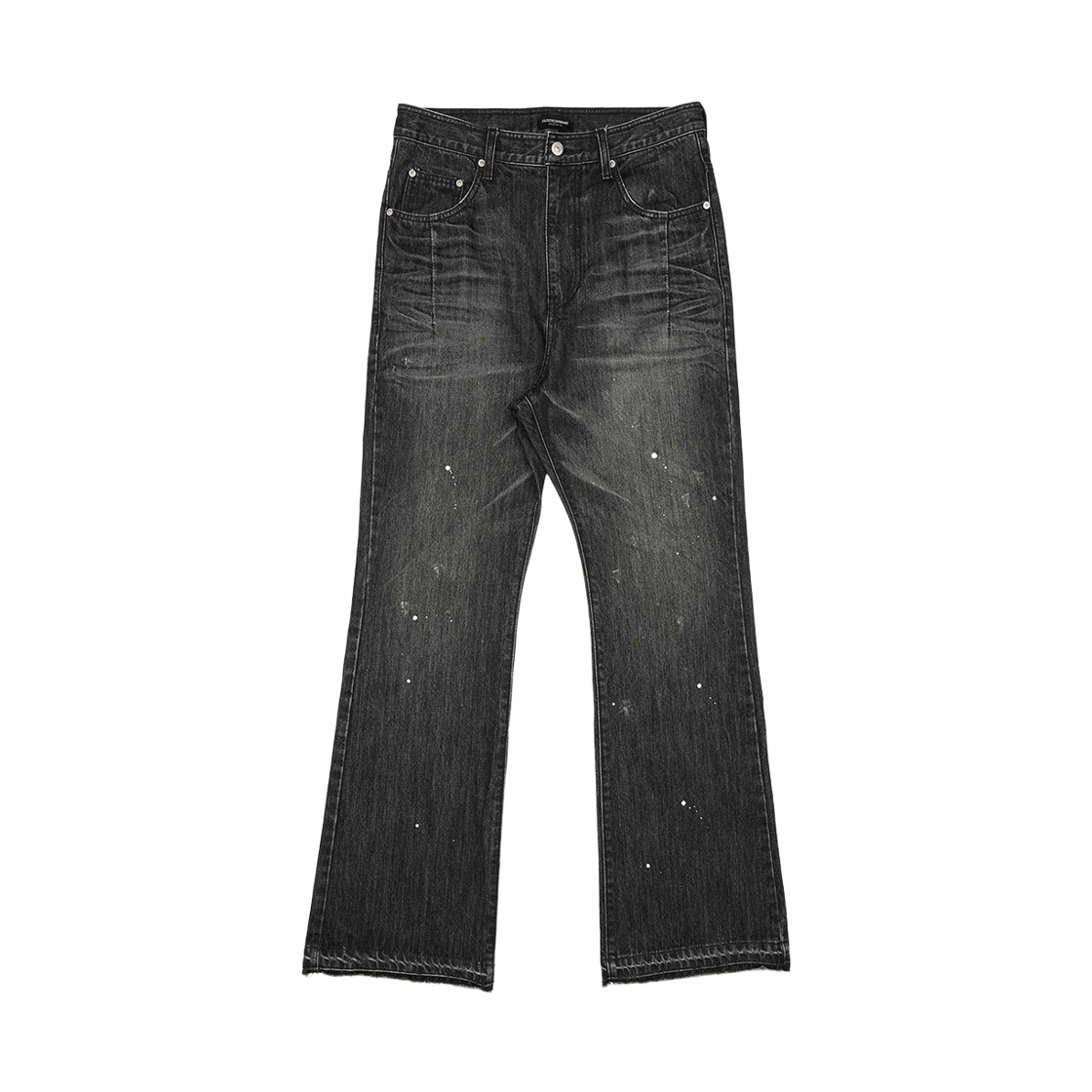 파프롬왓 파 플레어 진즈_블랙(farfromwhat far flare jeans_black) - 1