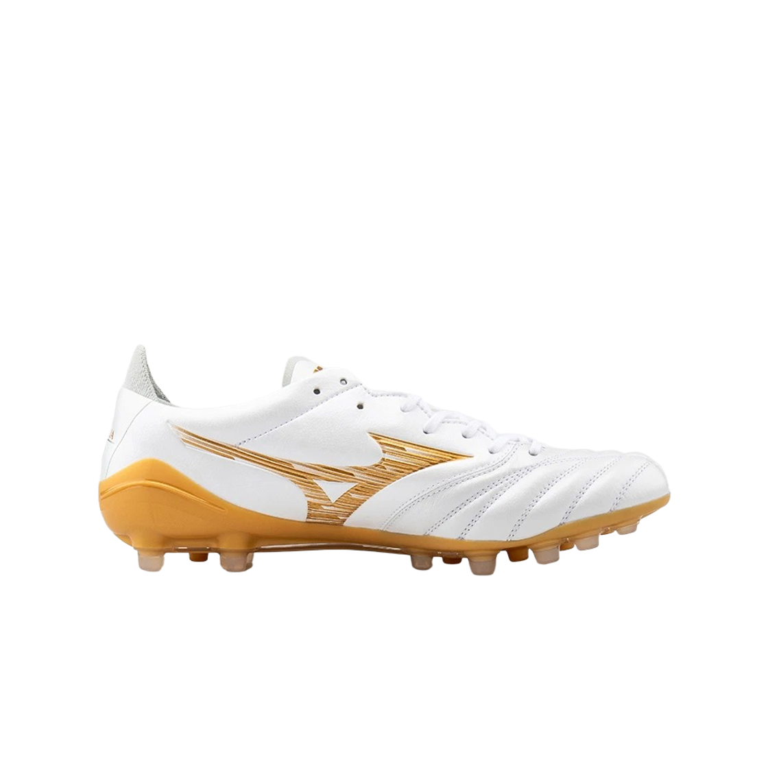 P1GA263350 Mizuno Morelia Neo IV Elite AG White Gold