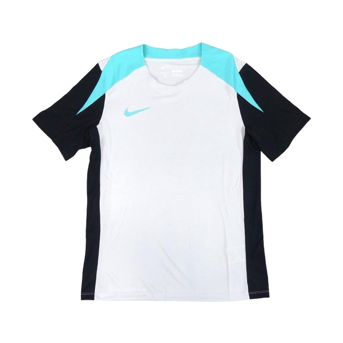 FN2400-025 Nike Dri-Fit Strike Short Sleeve Football Top Photon Dust Black - Asia