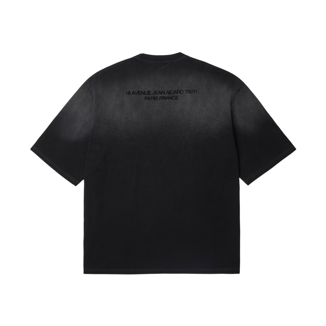 이로 킨 심플 도형 로고 반팔 티셔츠 다크 그레이(Iro Kean Simple Geometric Logo Short-Sleeve T-Shirt Dark Gray) - 3