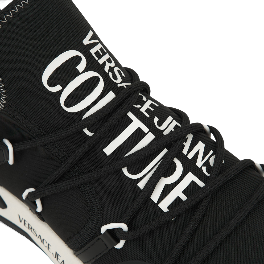 베르사체 진 꾸뛰르 스니커즈 블랙 화이트(Versace Jeans Couture Sneakers Black White) - 7