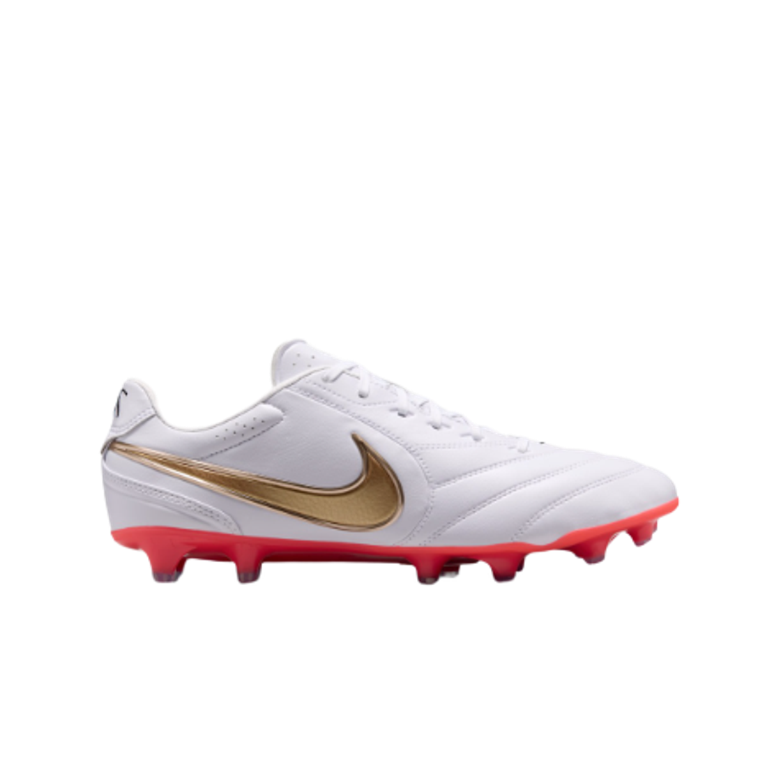 HQ3158-102 Nike Tiempo Ligera Pro FG White Bright Crimson
