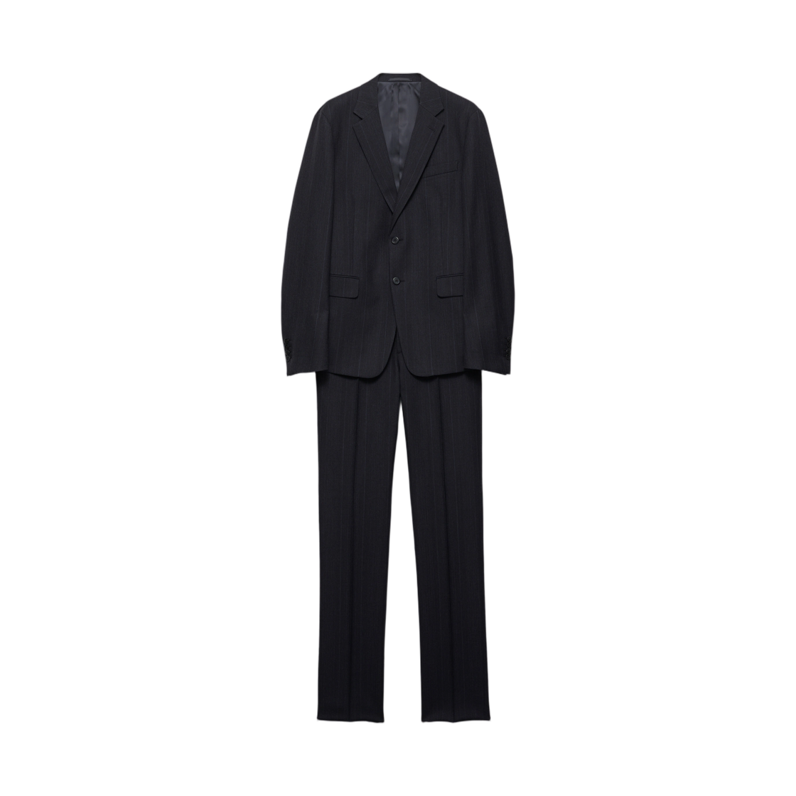 프라다 싱글 브레스티드 울 수트 네이비(Prada Single-Breasted Wool Suit Navy) - 1