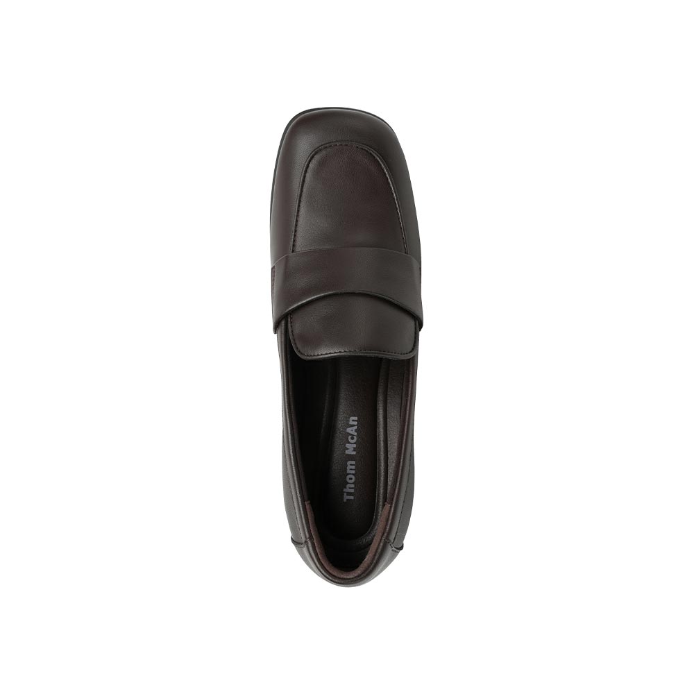 톰맥캔 클라라 02 여성 힐 로퍼 브라운(Thom McAn CLARA 02 Women Heel Loafer Brown) - 5