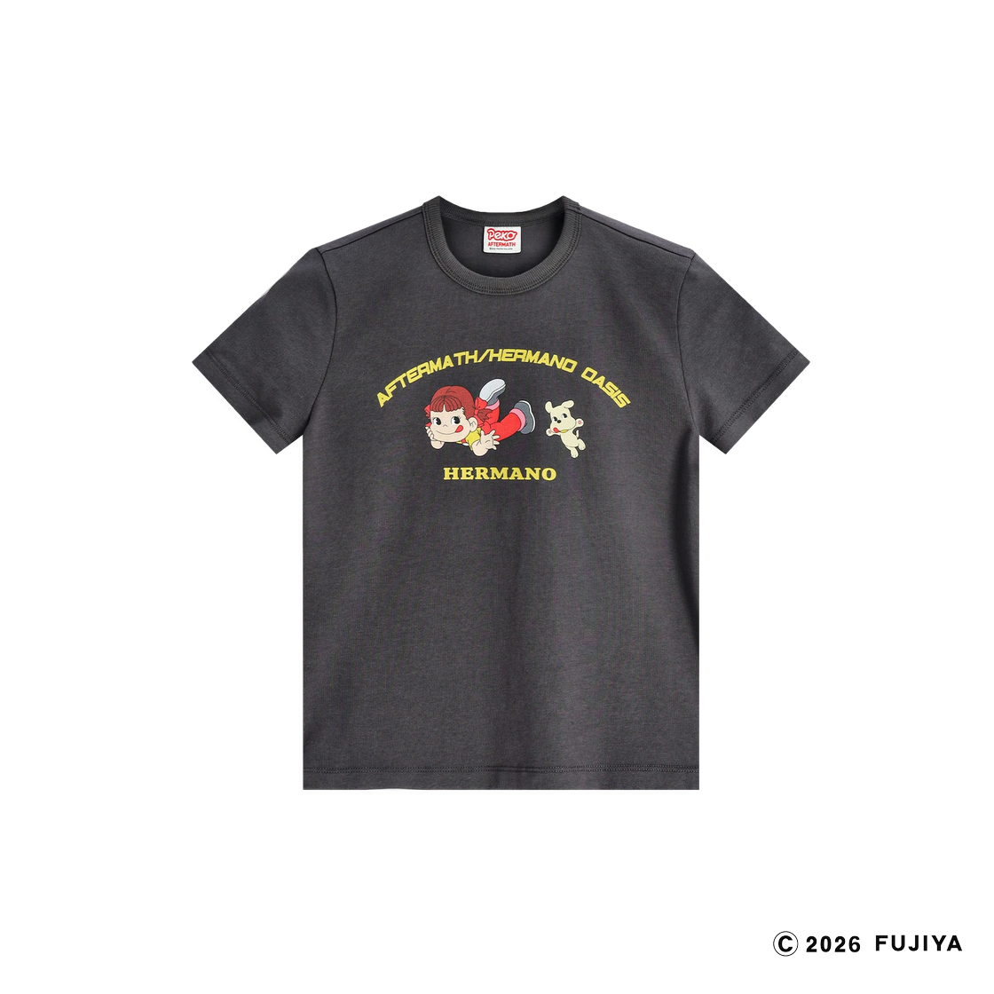 에이티엠 x 페코 W 에르마노 티 차콜(Atm x Peko W Hermano Tee Charcoal)