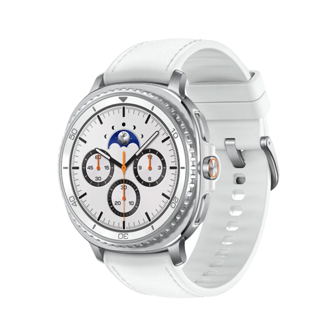 SM-L505 [S+등급] Refurbished Samsung Galaxy Watch8 Classic 46mm Bluetooth White Unopened New Smartwatch