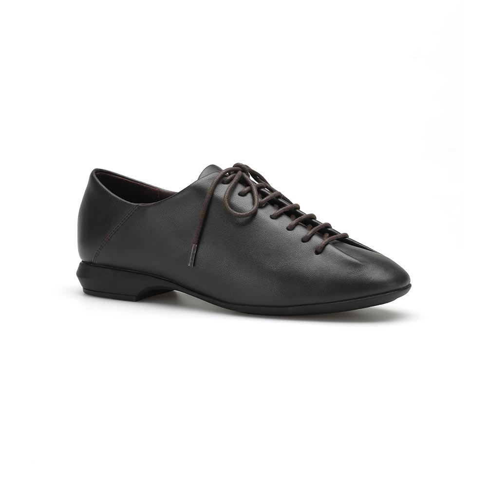 톰맥캔 라나 01 여성 레이스업 플랫 브라운(Thom McAn LANA 01 Women Lace Up Flat Brown) - 2