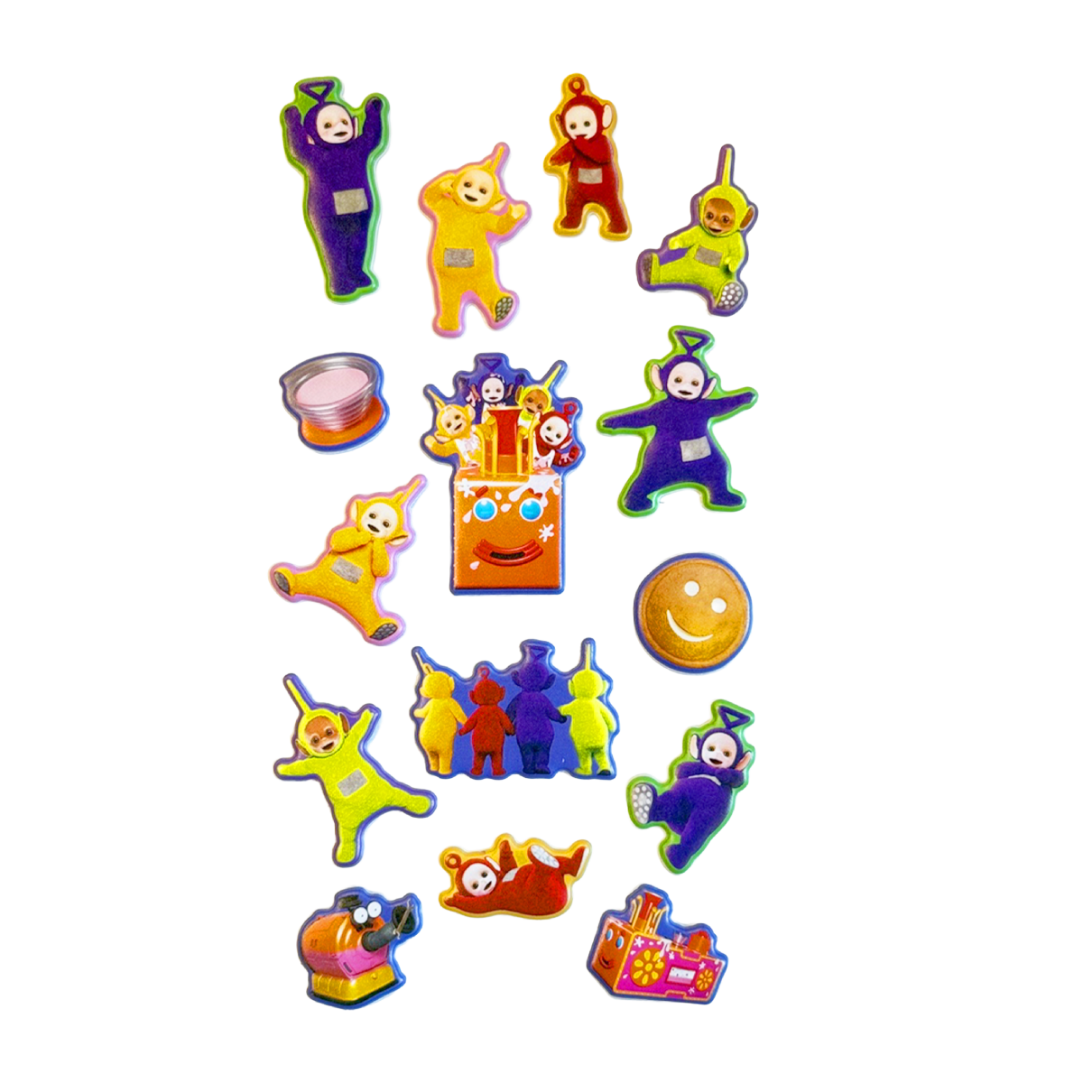 [텔레토비] 입체 스티커 (15개입)([Teletubbies] 3D Stickers (15 Pack))