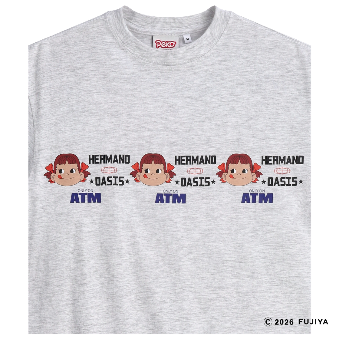 에이티엠 x 페코 온리 온 티 헤더 그레이(Atm x Peko Only On Tee Heather Grey) - 3