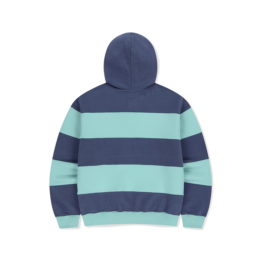 [5% 적립] 썬러브투어 러거 스트라이프 후디 블루([5% 적립] sunlovetour Rugger Stripe Hoodie Blue) - 2