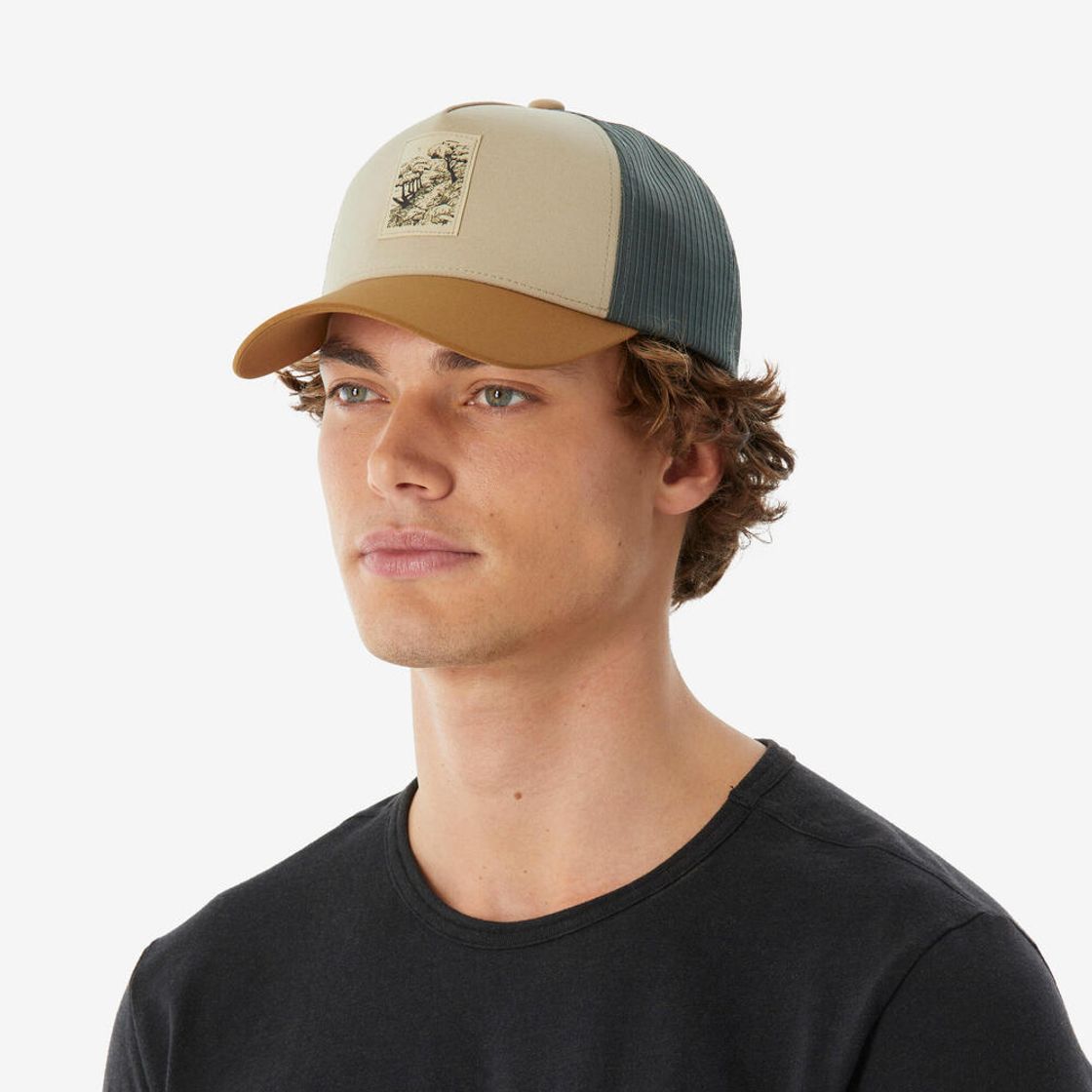 데카트론 하이킹 트러커 캡모자 트래블 500 마키아토 브라운(Decathlon Hiking Trucker Cap Travel 500 Macchiato Brown) - 2