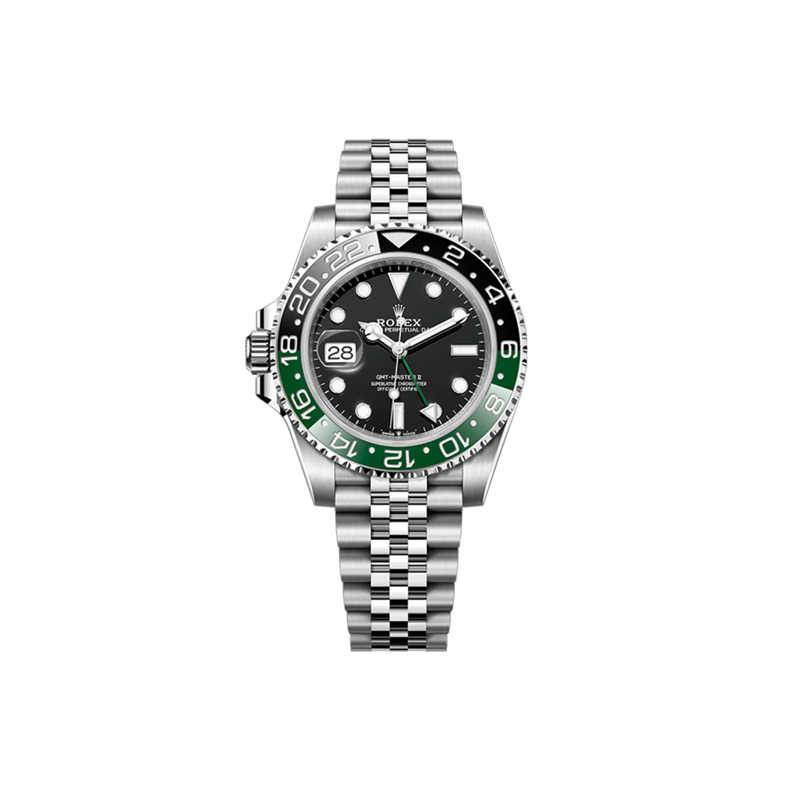 ITPE6TMF8JPU Rolex GMT-Master II Black Dial Jubilee