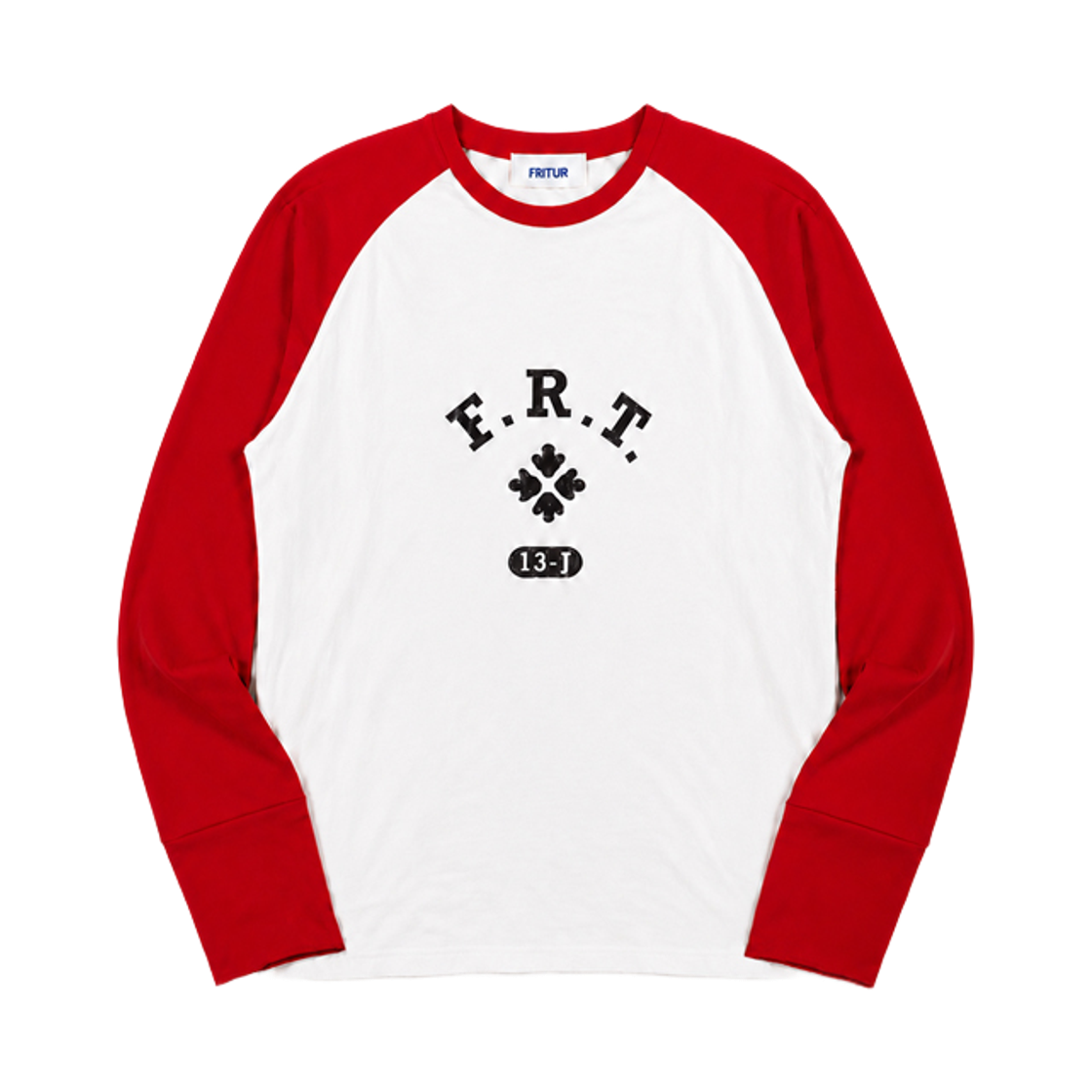 F263TS16 FRITUR FRT Raglan T-shirt Red_F263TS16