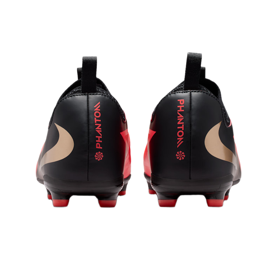 (JR) 나이키 팬텀 6 로우 아카데미 FG/MG 브라이트 크림슨 블랙((JR) Nike Phantom 6 Low Academy FG/MG Bright Crimson Black) - 3