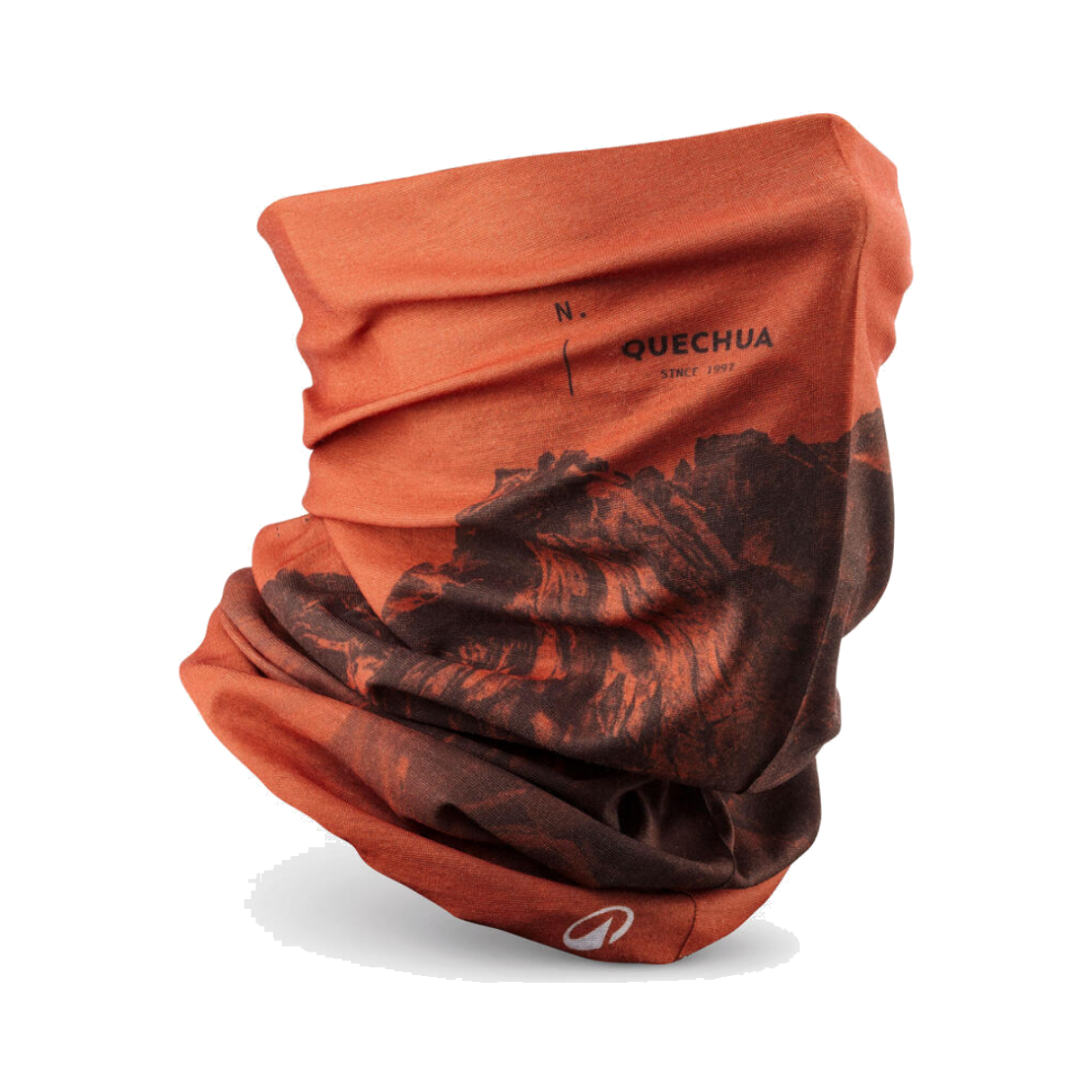 데카트론 하이킹 다용도 넥워머 헤드밴드 하이크 100 오렌지(Decathlon Hiking Multi-Purpose Neck Warmer Headband Hike 100 Orange)