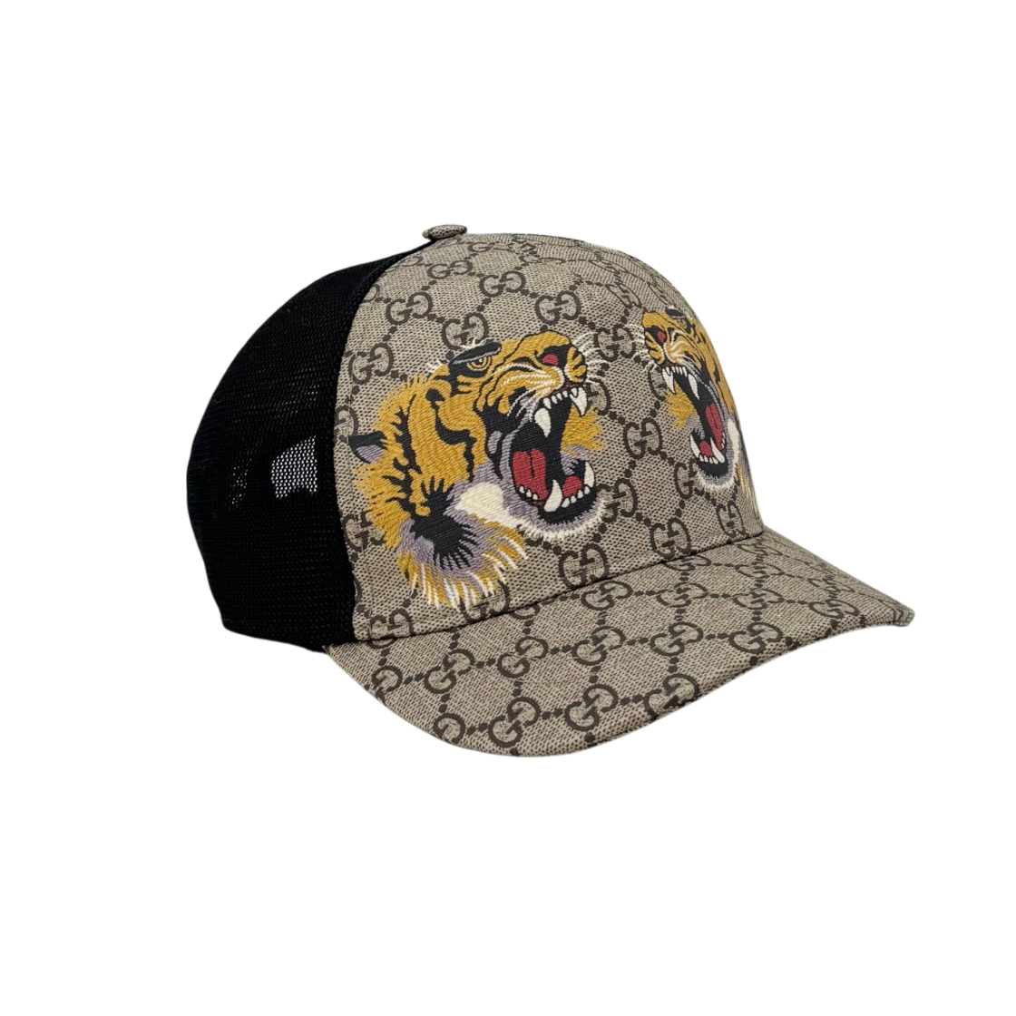 ITJWNHBFOMWP Gucci GG Supreme Tiger Mesh Cap