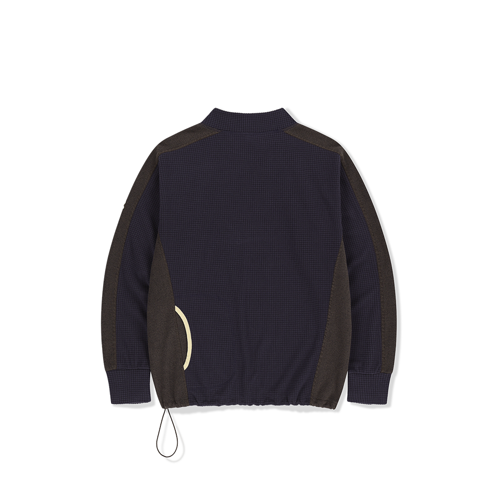 [5% 적립] 썬러브투어 그리드 플리스 풀오버 네이비([5% 적립] sunlovetour Grid Fleece Pullover Navy) - 2