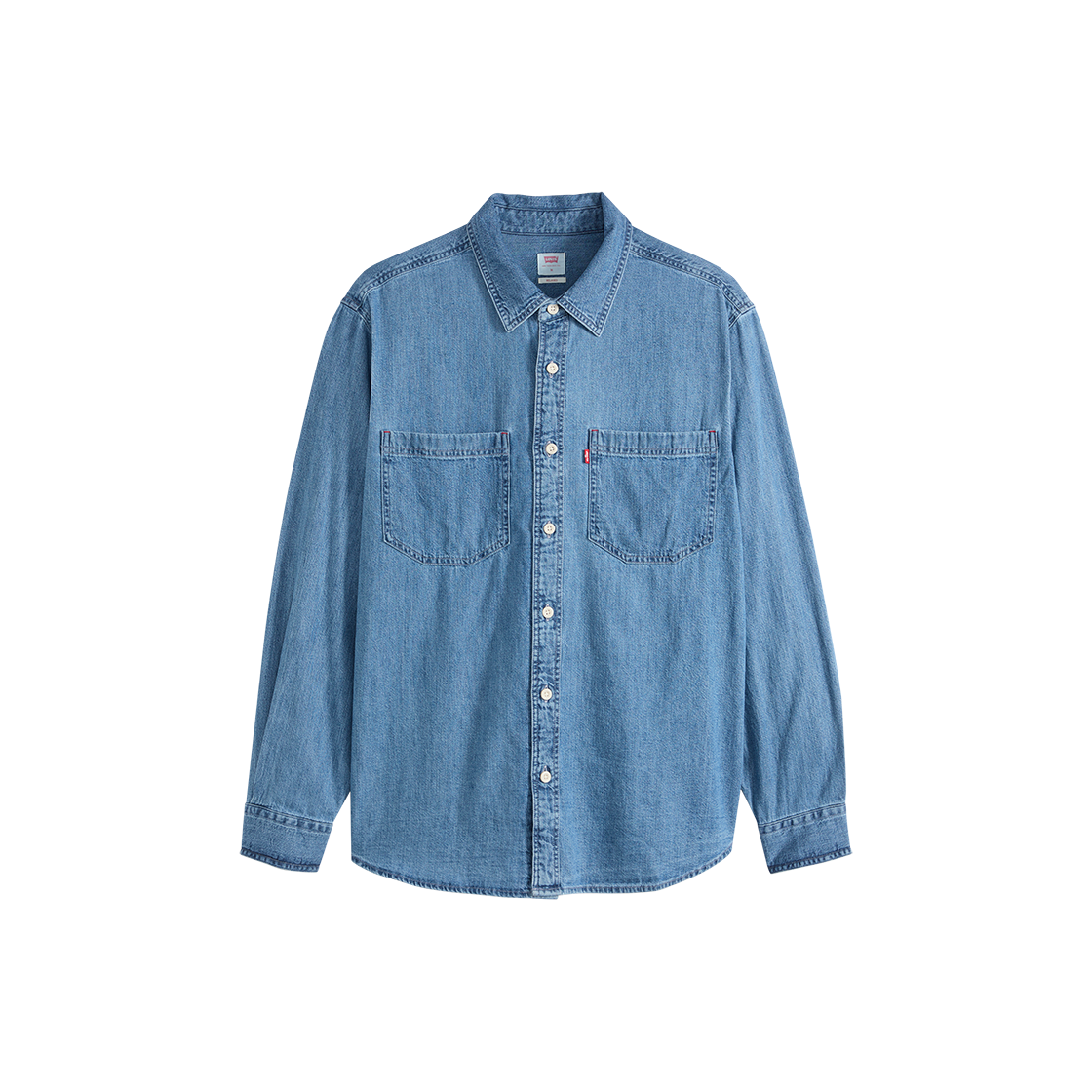리바이스 마리포사 워커 셔츠 미디엄 인디고(Levi's Mariposa Worker Shirt Medium Indigo)