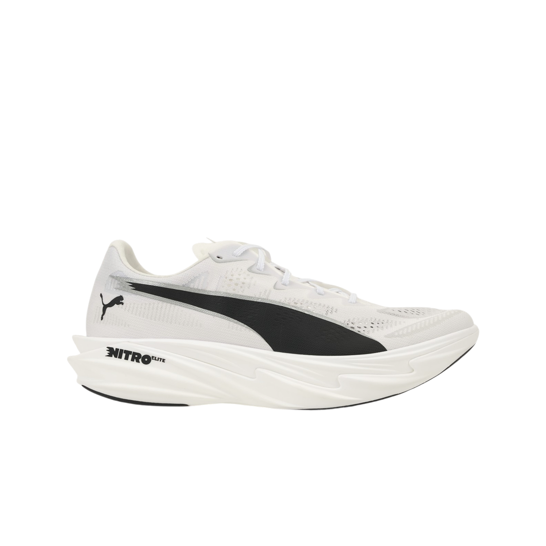 312127-05 Puma Deviate Nitro Elite 4 White Black