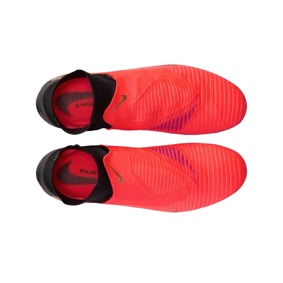 나이키 팬텀 6 하이 엘리트 FG 브라이트 크림슨 블랙(Nike Phantom 6 High Elite FG Bright Crimson Black) - 2