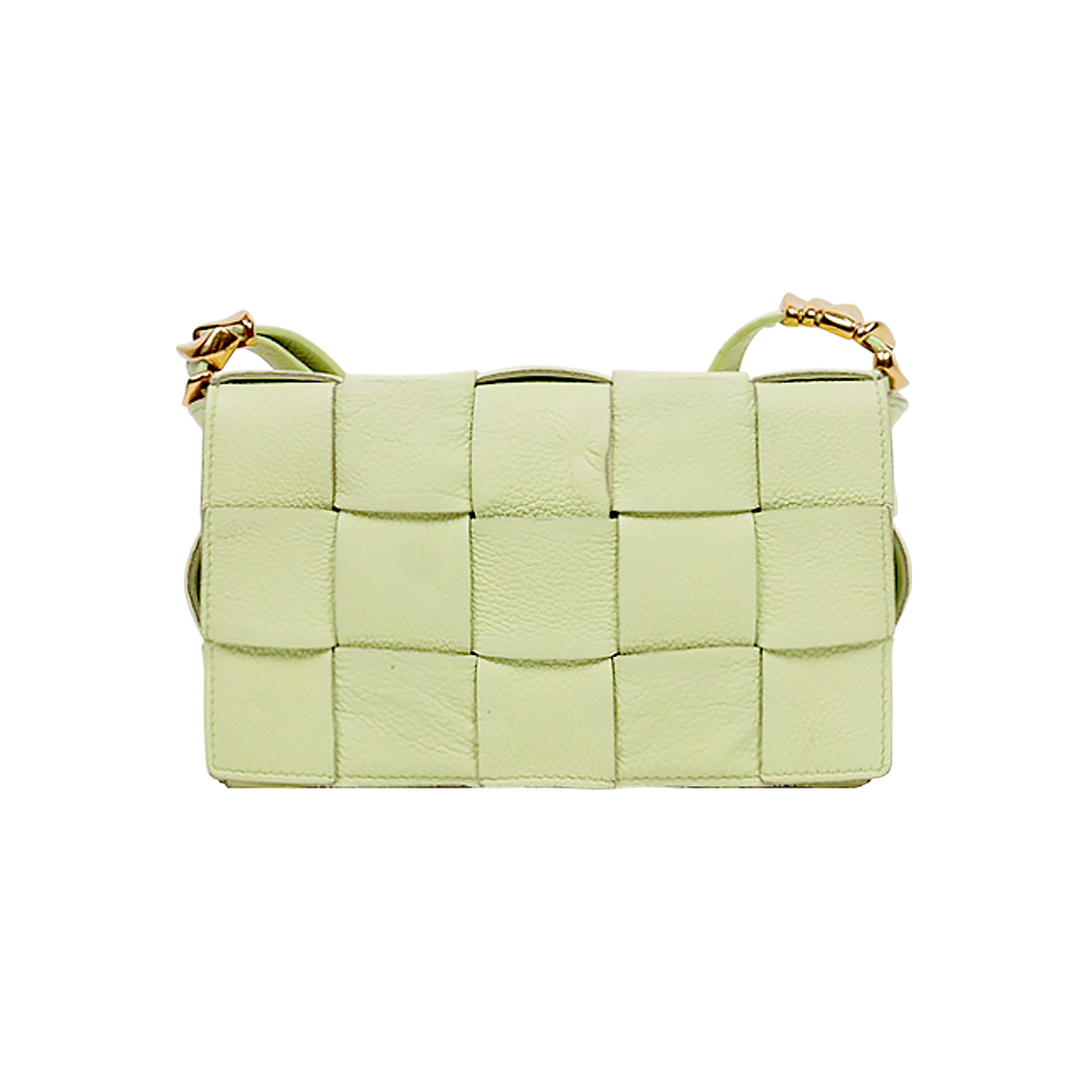 ITDPSR29LFHI Bottega Veneta Lime Cassette Bag